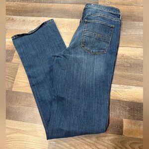 New York & Company Blue Straight Leg Jeans